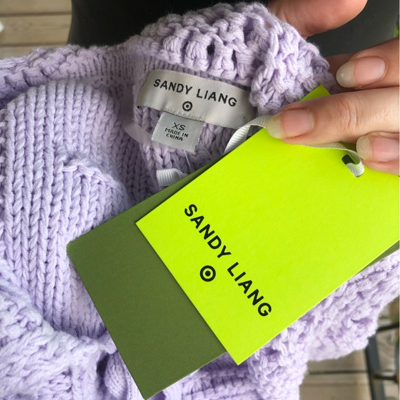Woman’s collard pullover sweater-sandy liang x target size XS NWT - Picture 3 of 6